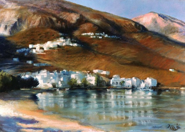 Landschaptekening - Amorgos