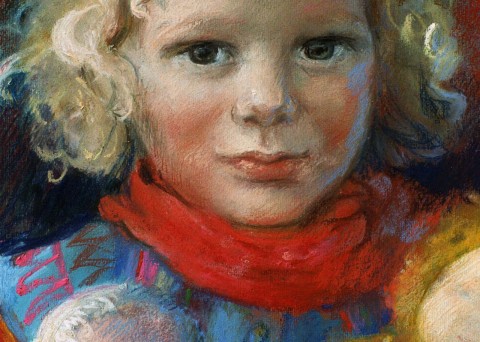 Pastelportretten Mieke Dillo